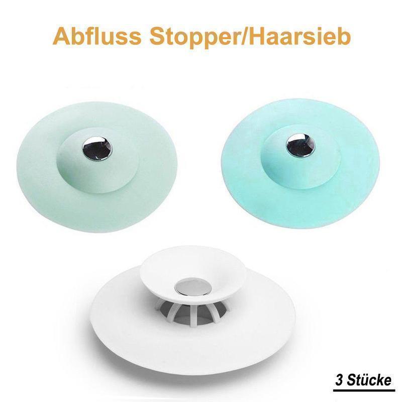 Drain stopper with hair catcher silicone – multifunctional
