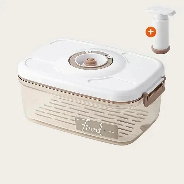 Vakuum-Frischhalte-Container mit Handpumpe