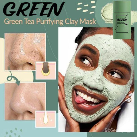 Face mask green tea extract for deep pore cleansing