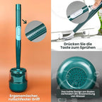 Toilet brush with spray function – wall mounting without drilling