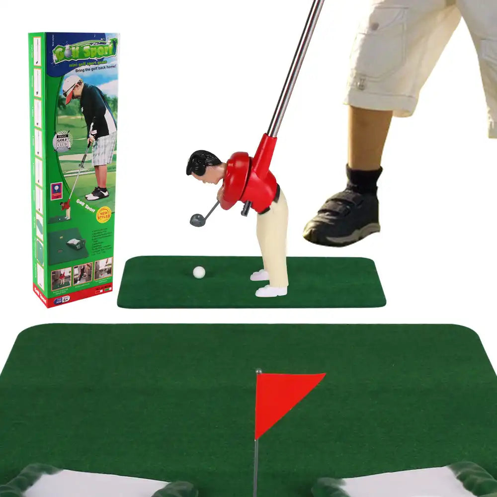 Golf-Set für drinnen mit 5 Schlägern
