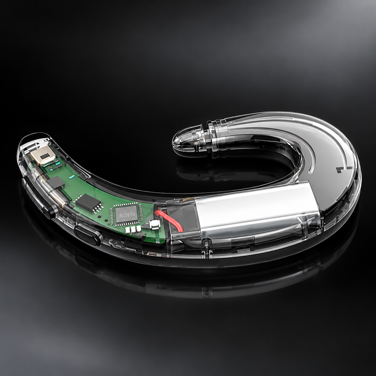 Knochenleitungs-Headset kabellos mit Bluetooth