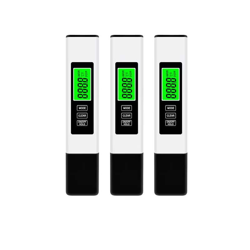 Digital water testing device 4-in-1 with titanium probe