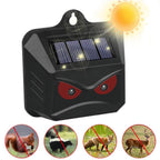 Solar Tierabwehr mit Ultraschall gegen Gartenschädlinge