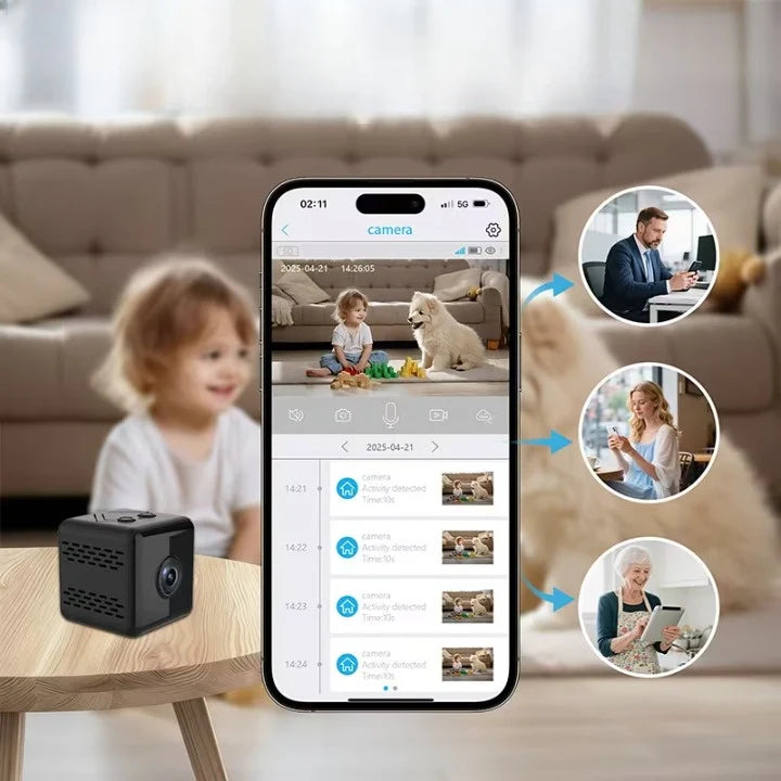 Mini surveillance camera HD 1080P Wi-Fi