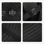 Rimless mesh cap with breathable fabric