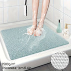 Non-slip shower mat with loofah texture – quick-drying