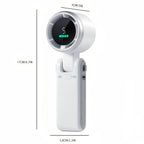 Handventilator USB wiederaufladbar mit 5 Geschwindigkeiten