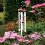 Windspiel Aluminium 6 Rohre 65 cm – Melodie Amazing Grace