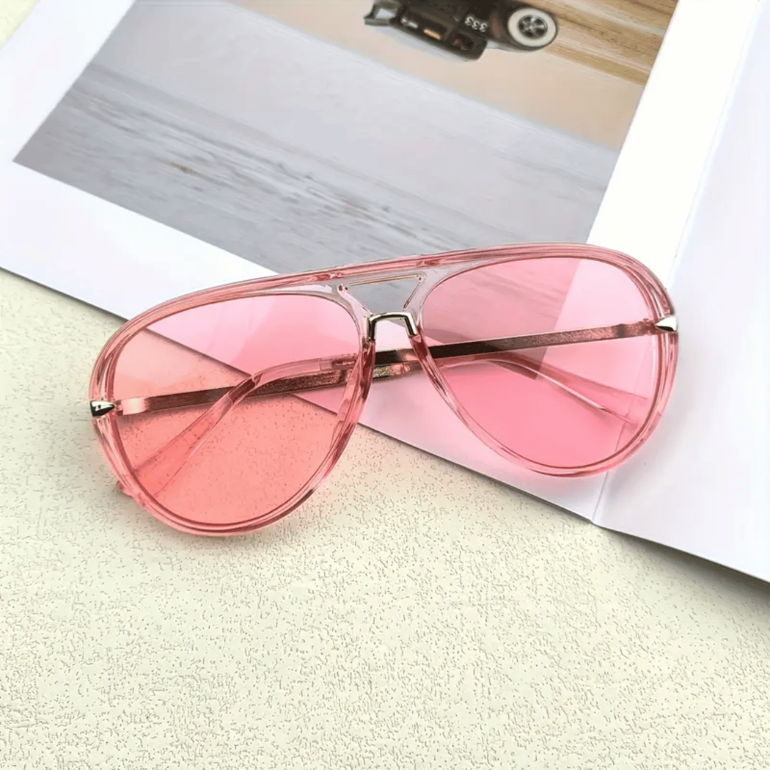 Pilotensonnenbrille mit klassischem Doppelsteg-Design