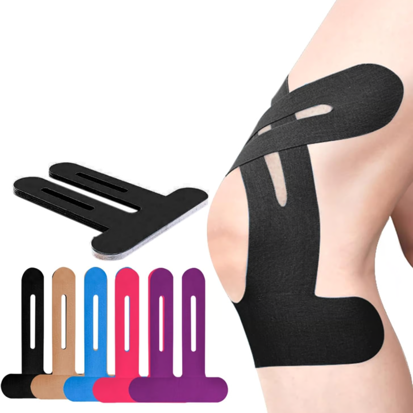 Kinesio Tape Knee – Pre-cut with Strong Support