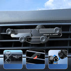 Adjustable car phone holder with air vent mount