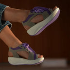 Women's sandals with laces – lightweight and breathable