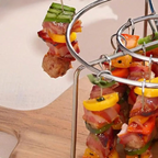 Heißluftfritteusen-Grillaufsatz mit Spießen -   Mivoza Deutschland