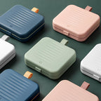 Magnetische Nähbox mit zwei Etagen für Spulen und Nähzubehör