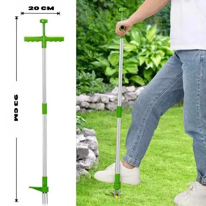 Unkrautstecher mit Fußpedal - Ergonomisch & rückenschonend