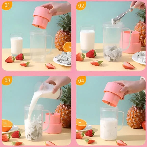 Portable Blender Bottle – Fresh Smoothies in Seconds
