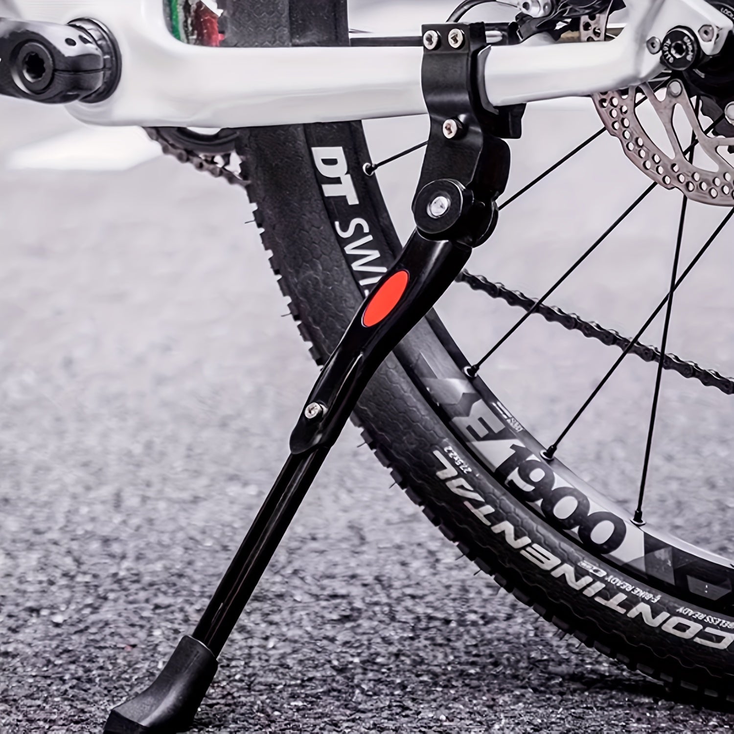 Height-adjustable bicycle stand 32.7-37.8 cm aluminum