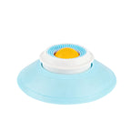 Bowl with floating ball for slow feeding