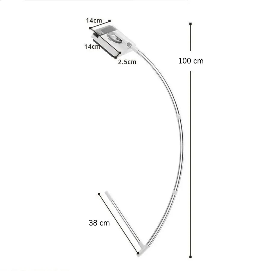 Magnetischer Fensterreiniger für doppelseitige Glasreinigung