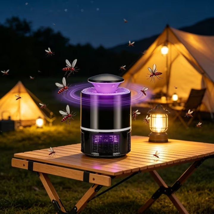 LED Insect Trap with UV Light – Quiet Mosquito Catcher