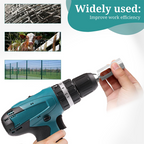 Wire tensioner for 9-gauge wire – drill attachment made of hardened steel