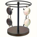 Metal Glasses Holder – Round Organizer for Multiple Glasses