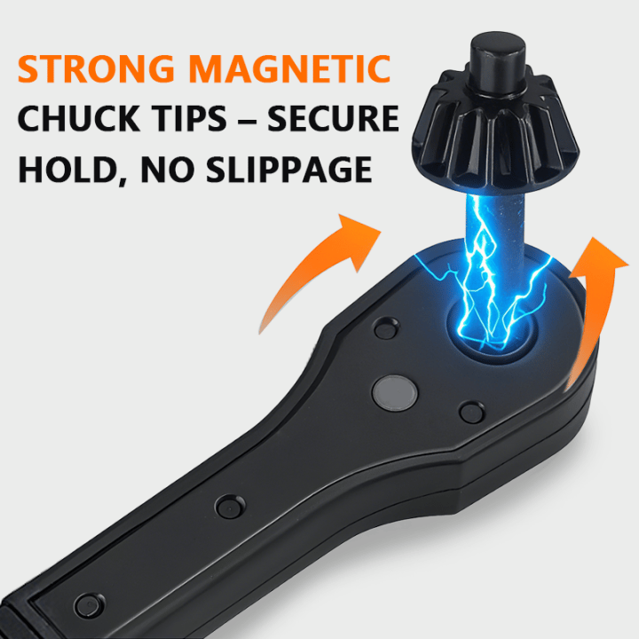 Dual-head ratchet wrench for drill chuck