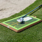 Golf-Trainingsmatte mit Schwungkorrektur
