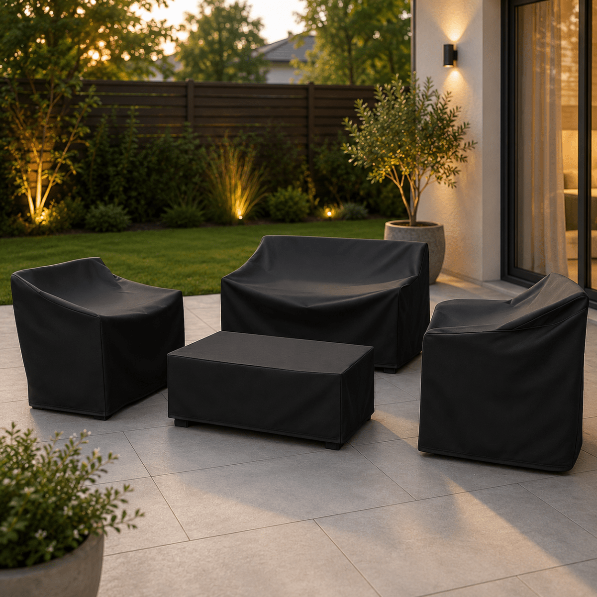 Schutzhülle Gartenmöbel wetterfest
