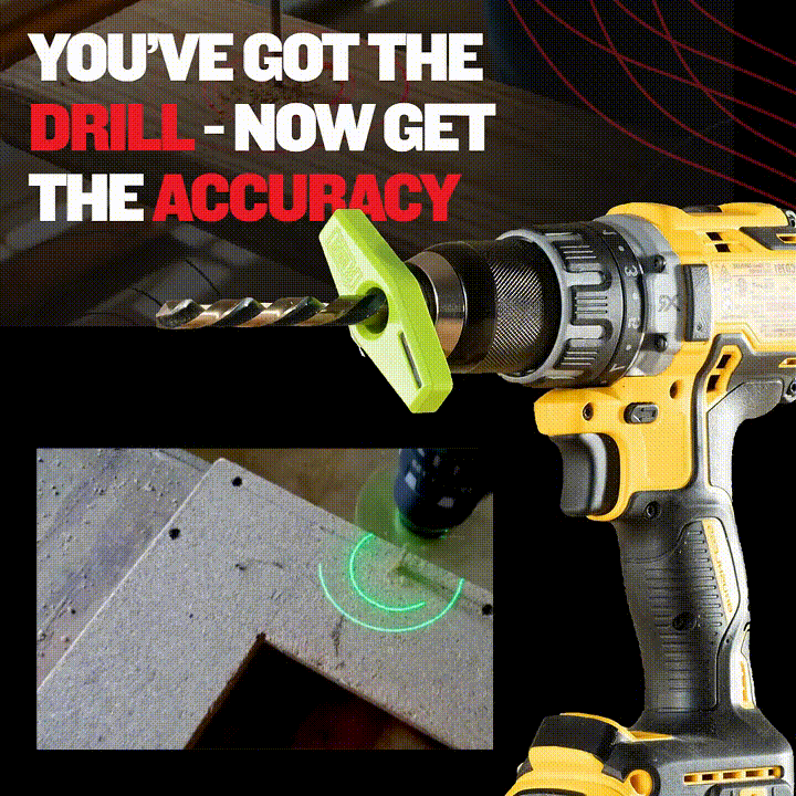 Drill Guide with Laser – Precisely Straight Holes