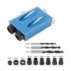 Angle Drill Positioner 15° for Precise Wood Joints