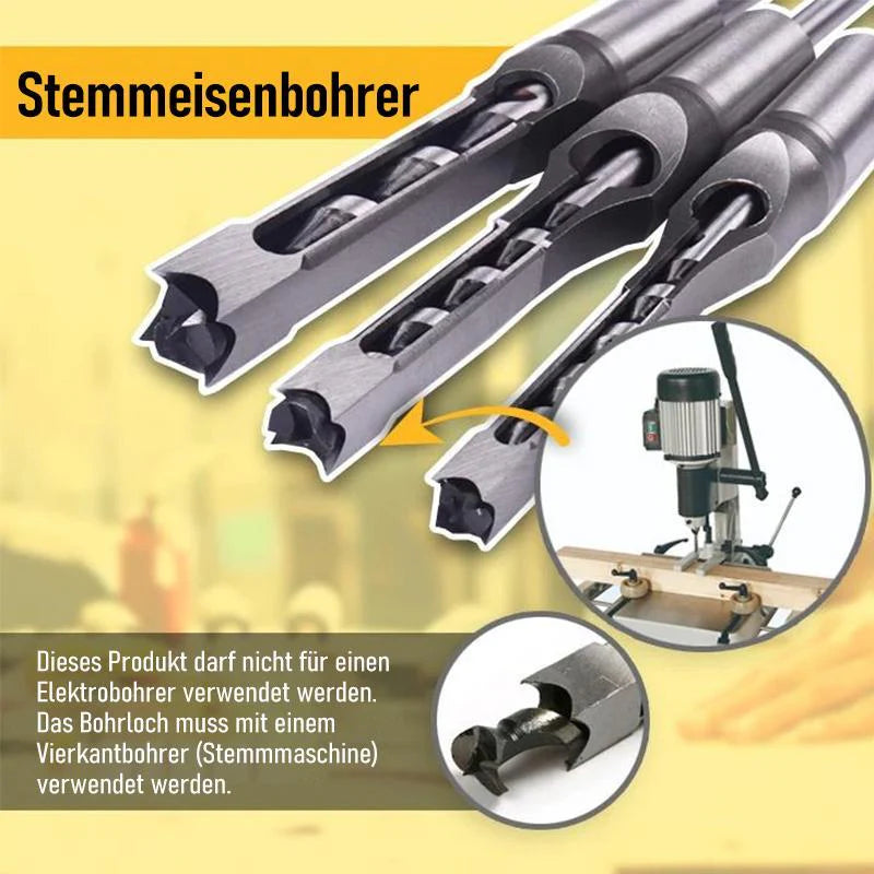 Wood Drill Bit Set Square Holes – Precision Drill Stainless Steel