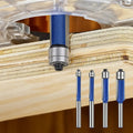 Flush Router Bit Set 4-Piece – Clean Edges on Any Material