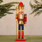 Holz-Nussknacker Soldatenfigur – Weihnachtsdekoration