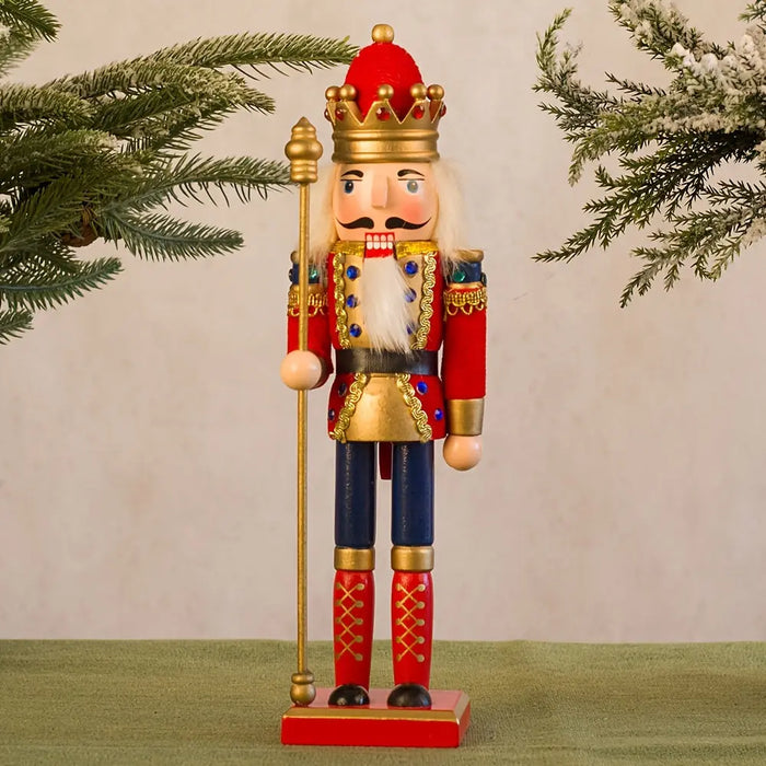 Holz-Nussknacker Soldatenfigur – Weihnachtsdekoration