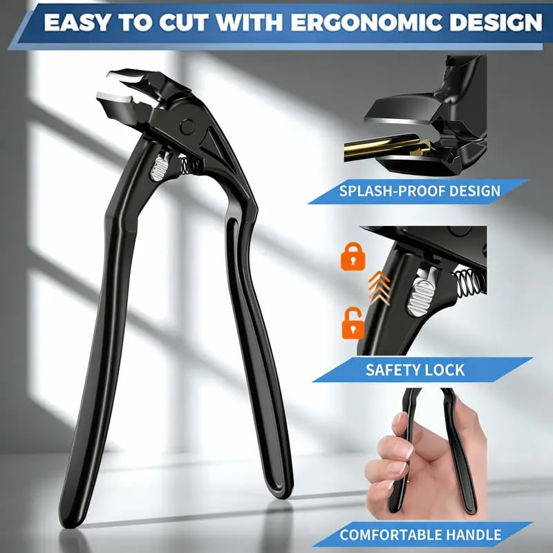 Nagelknipser mit langem Griff – Ergonomisch für dicke Nägel