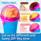 Slush maker cup with cooling core