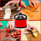 Knife sharpener with suction cup – Stable attachment