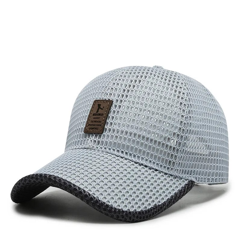 Netz-Baseballkappe mit Mesh-Belüftung