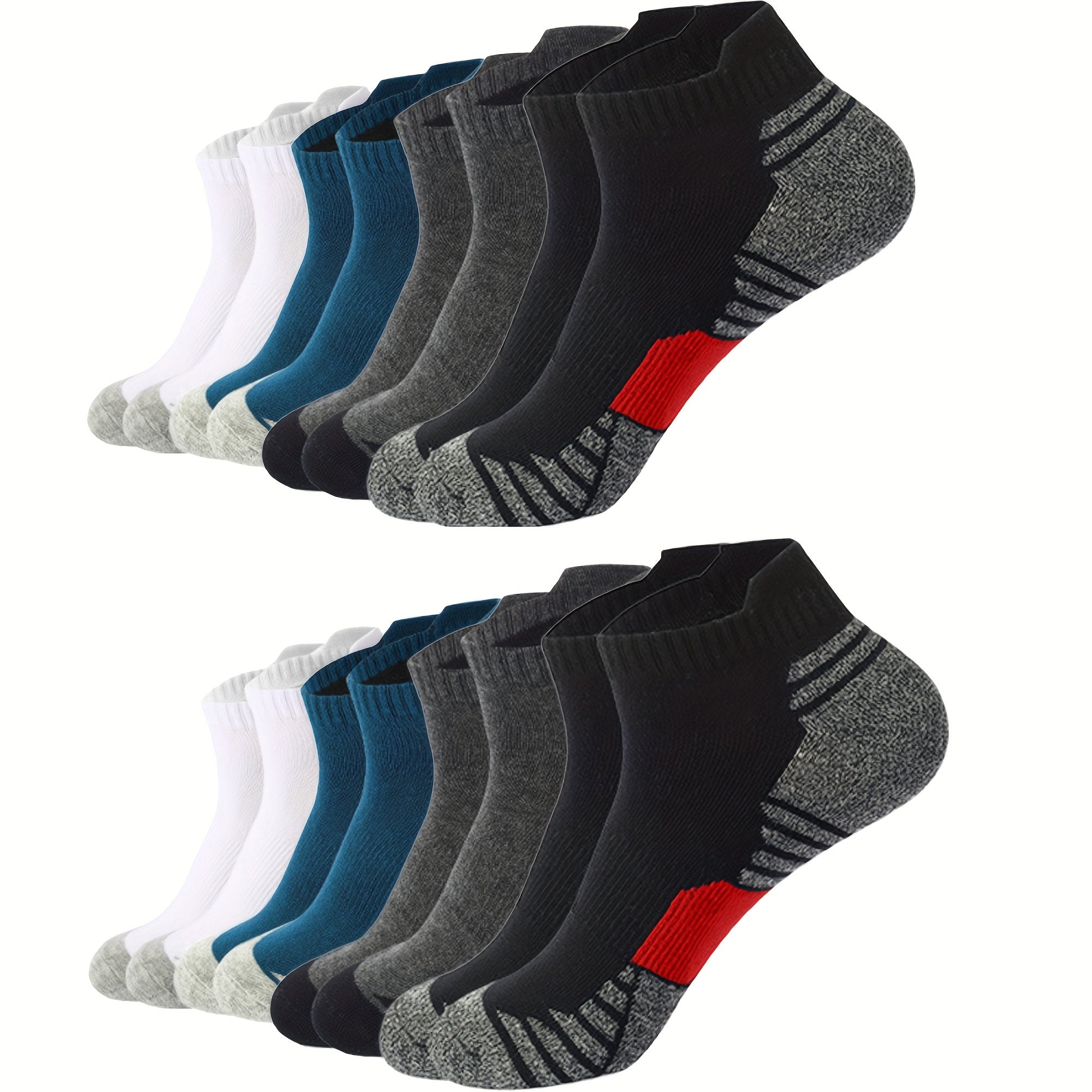 Herren Sneaker Socken Set – Atmungsaktiv und komfortabel (8er-Set)