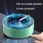 Electronic ashtray with air purifier