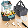 Elektrische Lunchbox mit Heizfunktion – Edelstahl