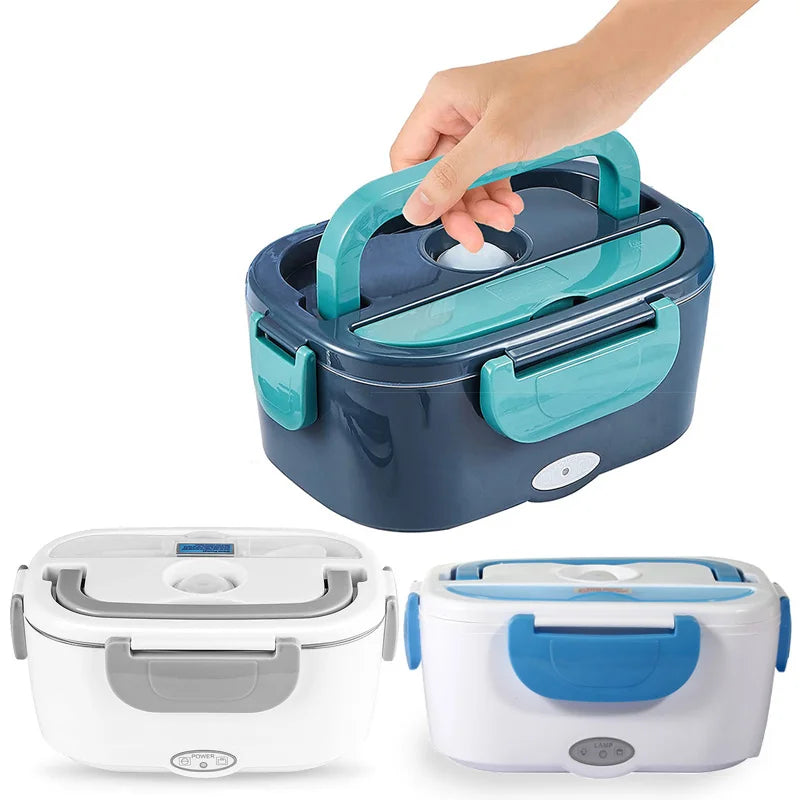 Elektrische Lunchbox mit Heizfunktion – Edelstahl