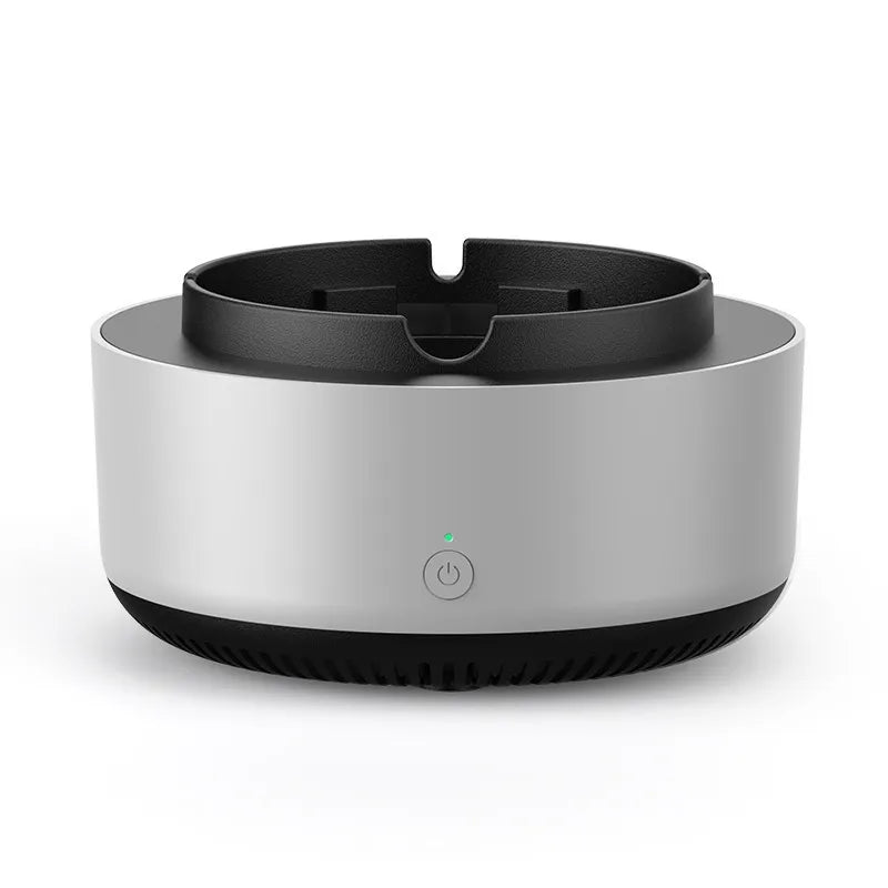 Electronic ashtray with air purifier