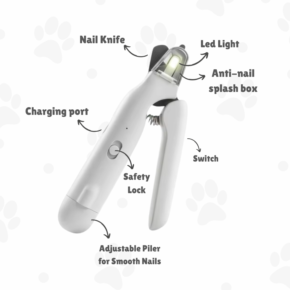 Krallenschere LED – Sichere Krallenpflege für Hunde und Katzen