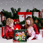 Adventskalender mit Blumen-Bausteinen – 24 Tage kreativer Weihnachtsfreude Mivoza Deutschland