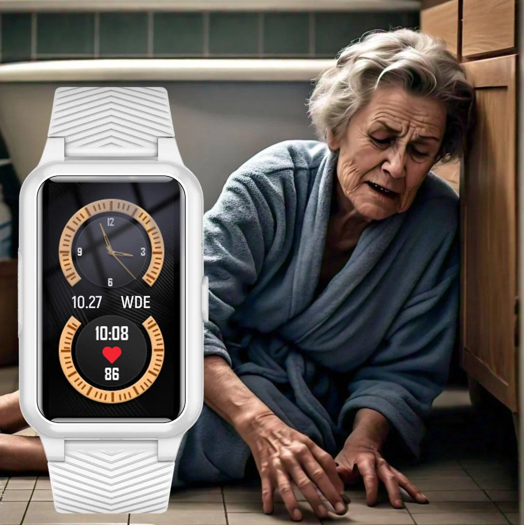 Senioren-Smartwatch mit Sturzerkennung & SOS-Anruf – 4G, GPS & IP67