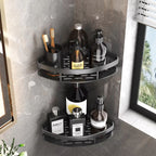 Corner Shower Shelf – Drill-Free Aluminum Wall Shelf for Bath & Shower