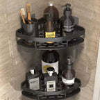 Corner Shower Shelf – Drill-Free Aluminum Wall Shelf for Bath & Shower